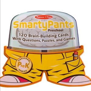NWT Melissa & Doug Smarty Pants Preschool 120 Brain Building Educational Cards